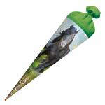 Motiv-Schultüte Power Horse 70cm rund Filzverschluss