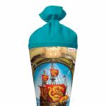 Motiv-Schultüte Piratenschiff 70cm rund Filzverschluss