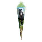 Motiv-Schultüte Power Horse 85cm eckig Netzverschluss
