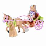 Evi LOVE Horse Carriage  12cm, Pferdekutsche mit Pferd,...