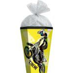 Motiv-Schultüte Extreme Motocross 85cm eckig Tüllverschluss Folie