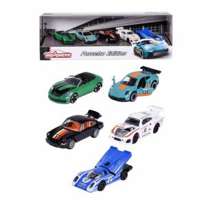 majorette Porsche  Motorsport 5 Autos, 2 exclusive Modelle, ab 3 Jahren