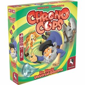 Kartenspiel ChronoCops  Universal-Dilemma, für 1-6 Spieler, Spieldauer 90-150 Minuten, ab 12 Jahren