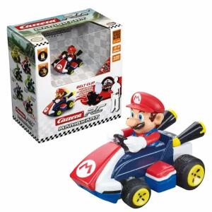 Carrera RC Mario Kart  Mini SUPER MARIO 1:50, mit Controller und Ladeadapter, Ladedauer 30min,, Fahrdauer 7min, Geschwindigkeit bis 5 km/h, 2,4 GHz,, benötigt 2x AAA Batterien, ab 6 Jahren