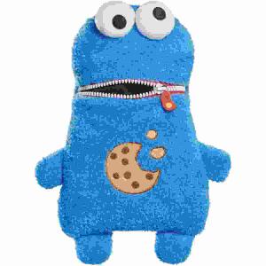 Sorgenfresser  Krümelmonster 30cm, Schmidt Spiele