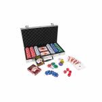 Pokerkoffer mit 300 Chips  Inhalt:, 100 weiße...