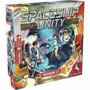 Kartenspiel Spaceship  Unity Season 1.1, für 2-4 Spieler, Spieldauer 60-120 Minuten, ab 10 Jahren
