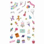 Washi Paper Sticker  Happy Birthday, Rössler