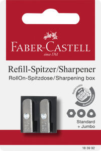 Faber Castell Spitzdose Refill Spitzer für RollOn
