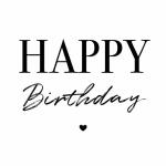 Servietten 25x25cm  Cocktail Graphic Birthday, 3-lagig,...