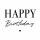 Servietten 25x25cm  Cocktail Graphic Birthday, 3-lagig, 20 Stück