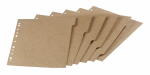 Oxford Register "Touareg" blanko, aus recyclefähigem TCF-Papier, 290 g/m², 6 Blatt, beige