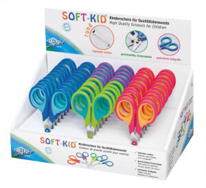 WEDO Bastelschere rund f.sort.