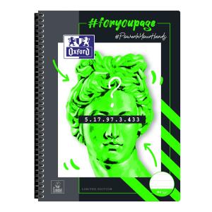 Collegeblock A4+/80BL Lin27 Liniert 2Des OXFORD Limited Edition