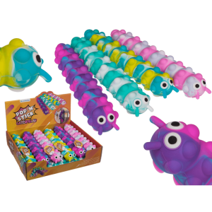 OOTB Fidget Pop N Stick Toy Raupe