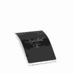 Briefblock A5 Signature  40 Blatt schwarz/gold, 100g Papier,