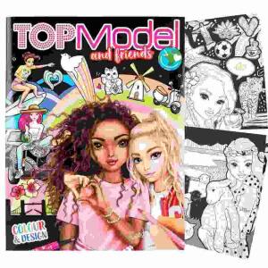 Colour & Design Book  TOPModel, ab 5 Jahren,, Depesche
