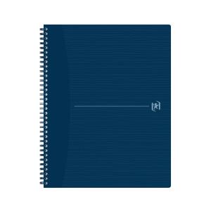 Oxford Origins Spiralbuch A4,  liniert, 70 Blatt, Optik Paper,  SCRIBZEE® kompatibel, blau