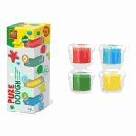Knete Feel good Pure  4x 90g, auswaschbar aus Textilien,...