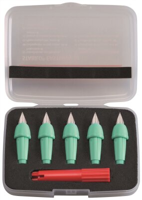 STABILO EASYbirdy Pastel Griffstück aqua grün/mint mit Feder A L