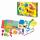 Bastel-Set Zick Zack  Origami Tiere, 9 verschiedene Tiermotive, mit Rechtshänder-Schere, und Kleber, ab 3 Jahren,, SES