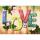 Diamond Painting  LOVE, Inhalt: vorgedrucktes Bild, sortierte Steine,, der Applikator, ein kleines Tablett und Wachs,, 40x30cm