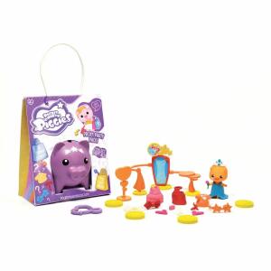 Pocket Money Piggies  PROM PARTY, mit vielen Accessoires und Zubehör, ab 4 Jahren,, Boti