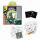 Malbuch Activity 3 in 1  Glow in the Dark, mit Kratzbildern, Bildern mit Perlen und Mosaikaufkleber,, ab 3 Jahren,, SES