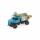 LKW Kipper Blue Marine  28cm, Maße B/H/T: 13 x 14,5 x 28 cm, Material: Recycling PP (rPP), ab 2 Jahren,, dantoy