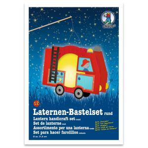 Laternen-Bastelset 12  Feuerwehr