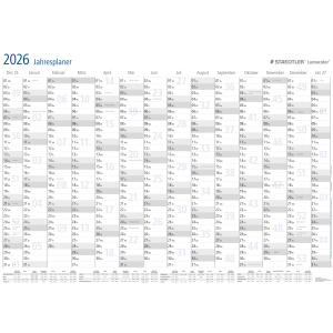 Staedtler Jahresplaner Lumocolor year planner