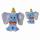 Dumbo Plüsch Platinum  25cm, 100 Jahre Disney, Platinum Collection, ab 0 Monaten,, Simba-Dickie
