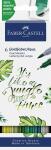 Faber Castell Aqua Dual Marker Gofa 0,4 mm LetteringJung 6er