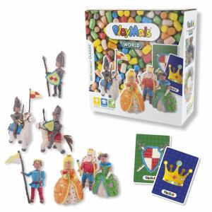 PlayMais WORLD Royals  Anleitung für Ritter, Königin, König, Prinzessin und Pferde,, zum Basteln, Kleben und Formen,, Loick