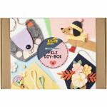 Bastelset Filz DIY-BOX  Rainbow Edition 36teilig, 6x...