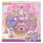 Sylvanian Families  Schminkkommode mit Figur, mit Kamm...