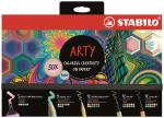 STABILO „ARTY" 50er Kreativ Set Pastel(BOSS...