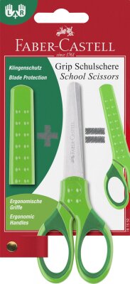 Faber Castell Schulschere Grip 14 cm grün