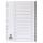 Ordnerregister 1-12 A4 PP grau Q-CONNECT KF01917 Indexblatt