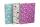 Oxford GO Floral Spiralbuch A5, kariert 5x5 mm, Softcover mit Soft Touch Finish, weiße Doppelspirale, 60 Blatt, Optik Paper, SCRIBZEE-kompatibel, 4 Designs sortiert