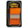 Post-it Index Standard-Typ 680 - 25,4 x 43,2 mm, orange
