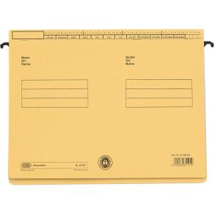 ELBA Hängehefter "Sorte 81", A4, aus 250 g/m² Manilakarton (RC), für ca. 200 DIN A4-Blätter, für kaufm. Heftung oder Amtsheftung, chamois