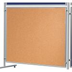 Stellwandtafel Kork braun FRANKEN EL-UTK150 beidseitig