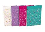 Oxford GO Floral Notizblock A6, liniert 7 mm, Softcover...