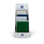 Notizbuch A4+/70BL kariert 5mm sortiert OXFORD 400173483...