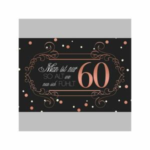 SKOR Glückwunschkarten Geburtstag " Zahl - 60 " sortiert 1St