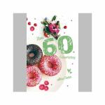 SKOR Glückwunschkarten Geburtstag " Zahl - 60 " sortiert 1St