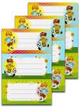 TSI Namensetikett 35 x 75 mm 3 x 3 Stück Fußball Kids