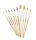 TSI Schulmalpinsel Haar+Borstenpinsel naturbelassen 10er Set