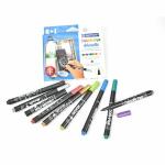 Centro Decor Pen Deko Marker " Metallic 8 + 1 " 1,2 mm 9er